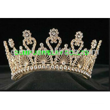 Gold runde tiara